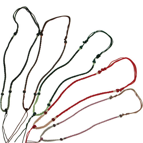 #WSN-75 Embellished Pendant Neck Cord, 3mm