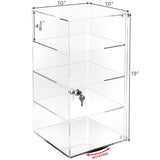 #1109-B Acrylic Display Showcase Case