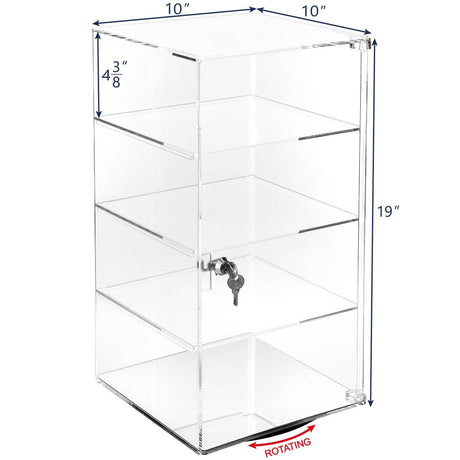 #1109-B Acrylic Display Showcase Case