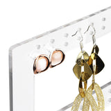 #1406PK Rose Gold Magnet Acrylic Earring Display Holder Stand