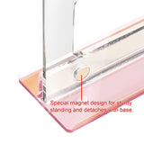 #1406PK Rose Gold Magnet Acrylic Earring Display Holder Stand