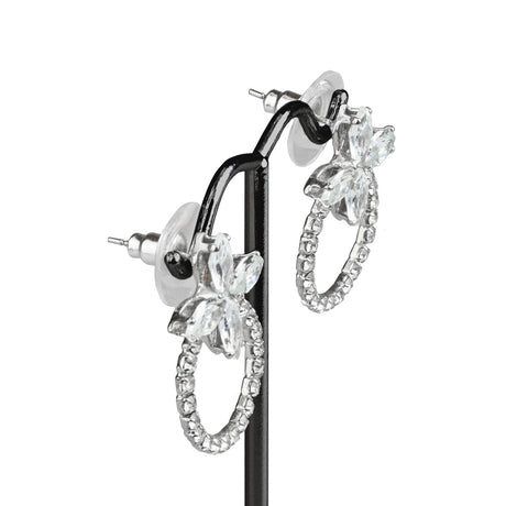 #1407 4 Pcs Set Acrylic Earrings Display Stand 
