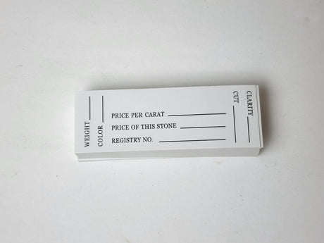 # PA Gemstone paper card for #1305 gemstone display box