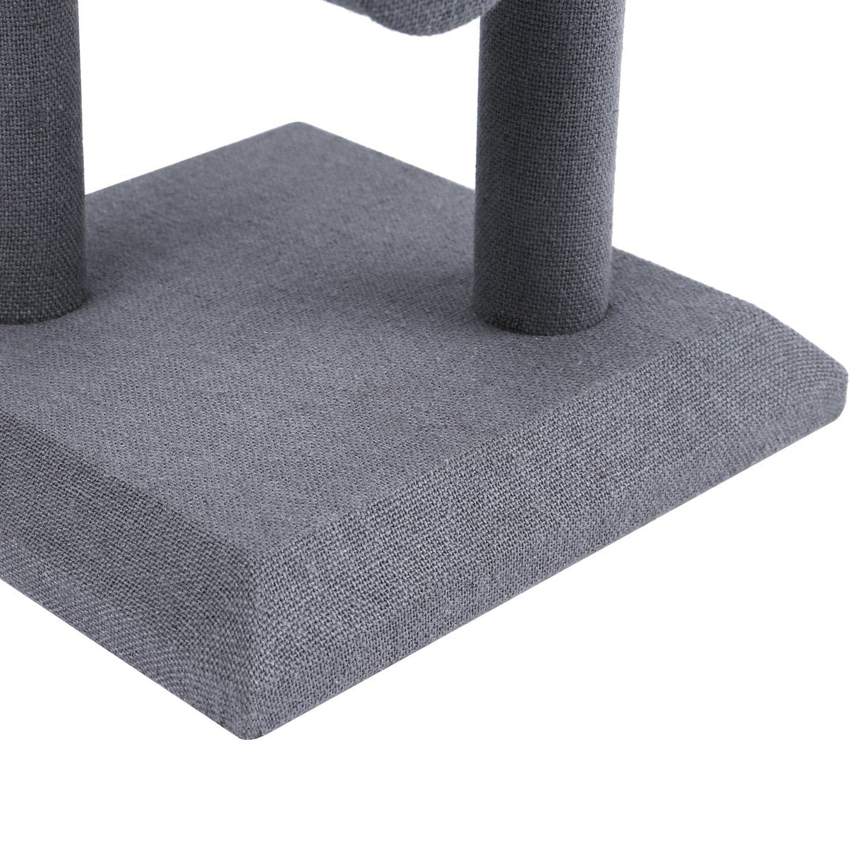 #218-1A-LNG Necklace Bracelet Display Stand, Dim Grey Linen