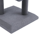 #218-1A-LNG Necklace Bracelet Display Stand, Dim Grey Linen