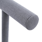 #218-1A-LNG Necklace Bracelet Display Stand, Dim Grey Linen