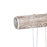 #219-1BW-ATWH  Wooden T-Bar Display,Antique White Color