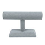 #219-LNLTG Linen Covered Wood Jewelry Display