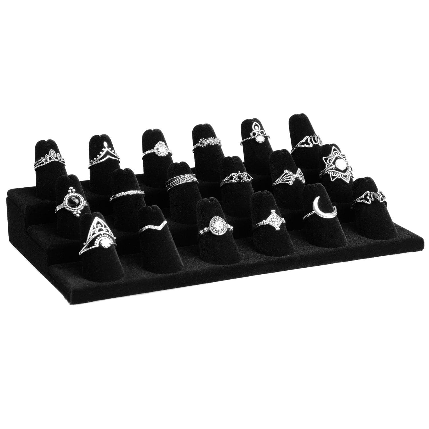 Ring hot sale finger display