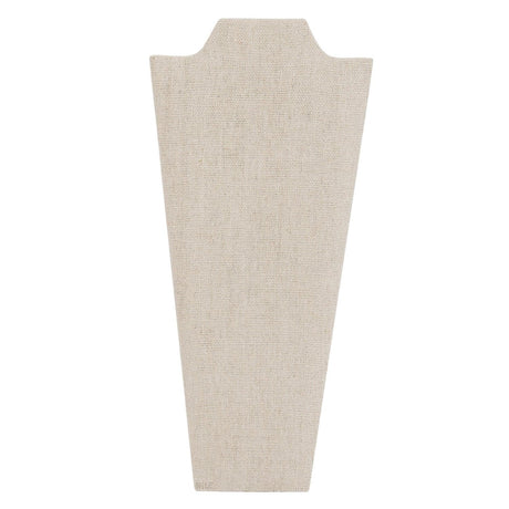 Necklace Stand Holder, Tan Linen
