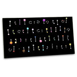 Necklace Display Pad with Easel-Nile Corp