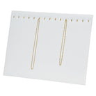 #68-H2 Necklace and Chain Display Pad with Easel