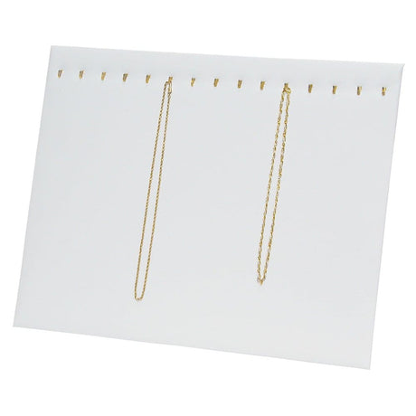 #68-H2 Necklace and Chain Display Pad with Easel