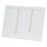 #68-H2 Necklace and Chain Display Pad with Easel