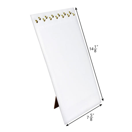 Necklace Display Pad with Easel-Nile Corp