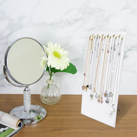 Necklace Display Pad with Easel-Nile Corp