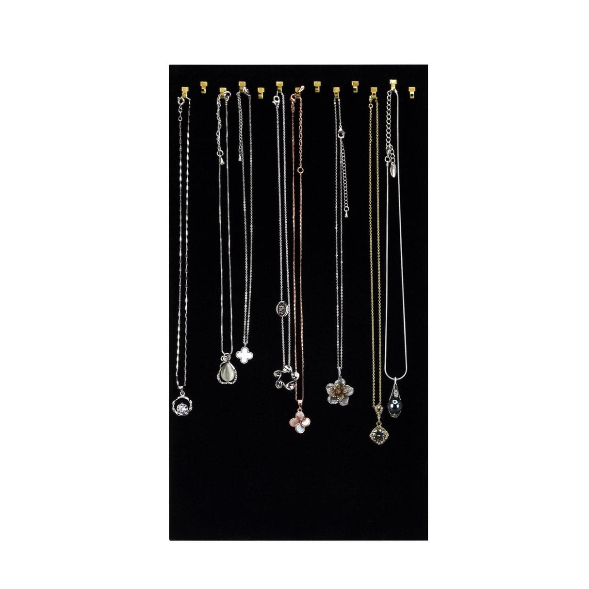 #68-HAx2 Necklace and Chain Display Pad with Easel
