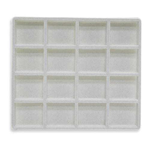 Flocked Plastic Jewelry Tray Insert (16)-Nile Corp