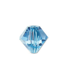 #BCS-53014 (AQUA) Swarovski Diamond Bicone, 4mm
