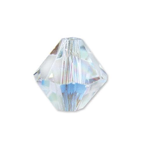 #BCS-53016 (CRYS AB) Swarovski Diamond Bicone, 6mm