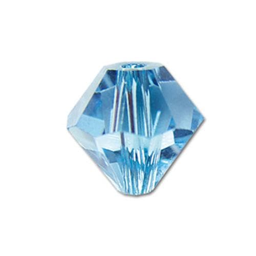 #BCS-53018 (AQUA) Swarovski Diamond Bicone, 8mm