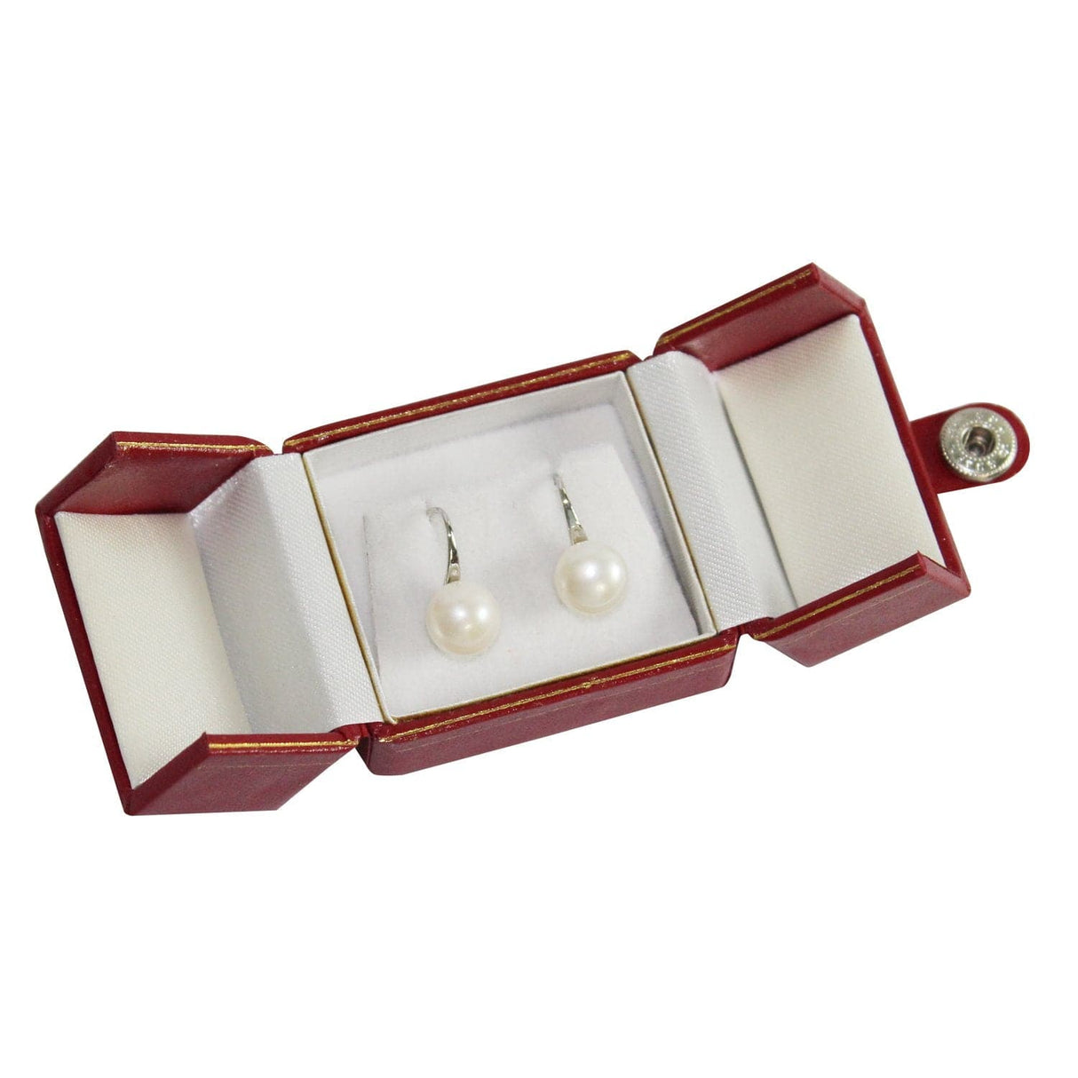 Leatherette Small Earring Box-Nile Corp