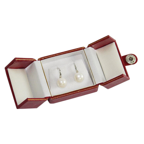 Leatherette Small Earring Box-Nile Corp