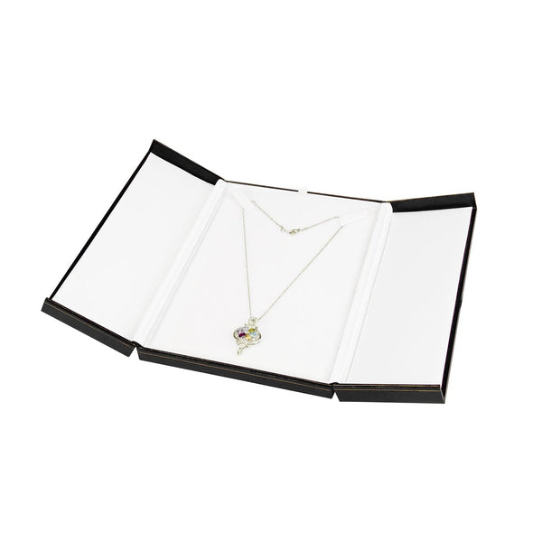Leatherette Large Necklace Box-Nile Corp