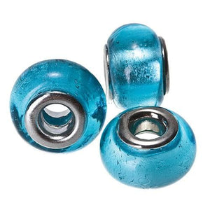 Foil Glass Beads