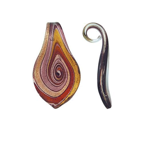 Lampwork Pendant-Nile Corp