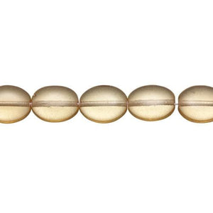 Jablonex Czech Glass Flat Oval Beads 16 x 11mm