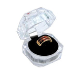 Deluxe Diamond-Cut Ring Boxes-Nile Corp
