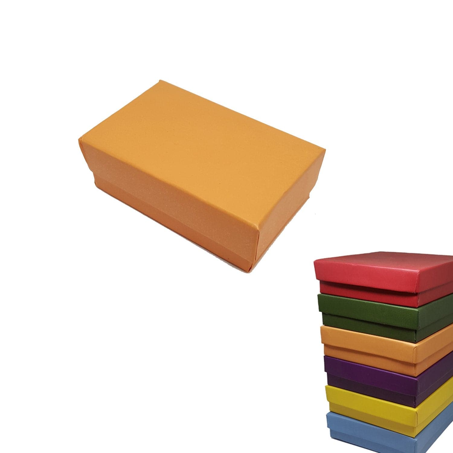 Color Boxes Paper #BX2832-MF Matte Mix Color Paper Cotton Filled Boxes