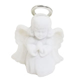 #BX4162 Flocked Plastic Jewelry Box Angel