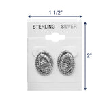 Hanging Earring Card with Sterling Silver-Nile Corp