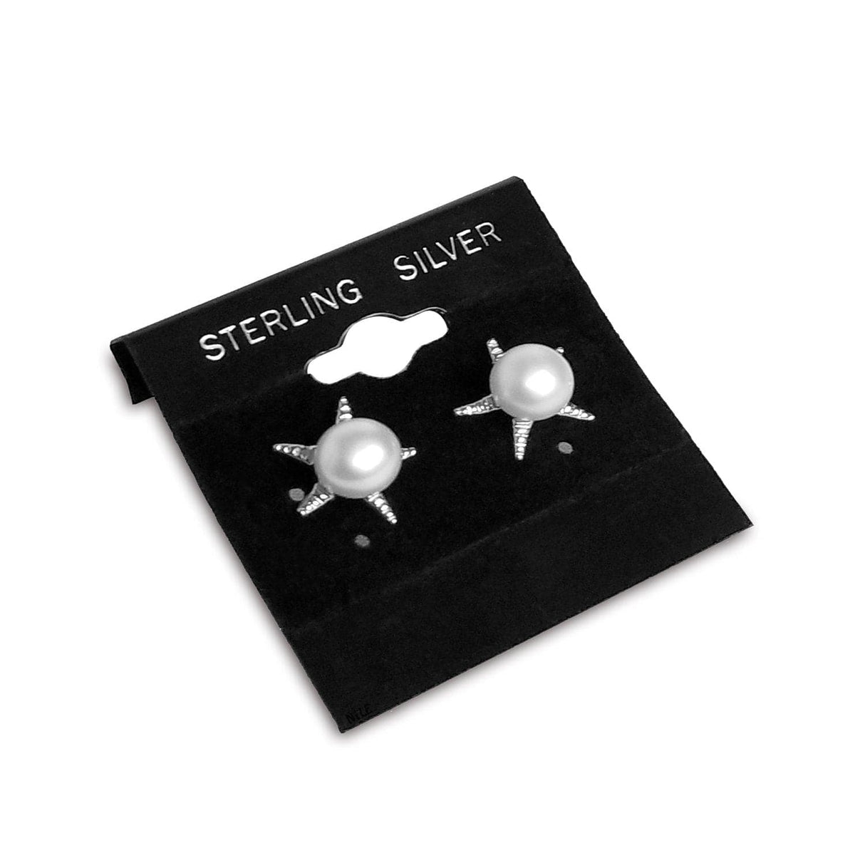 Hanging Earring Card with Sterling Silver-Nile Corp