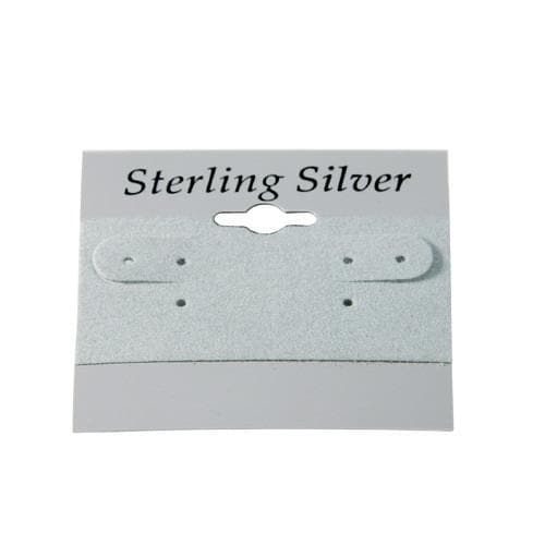 Earring Hanging Card with Sterling Silver-Nile Corp