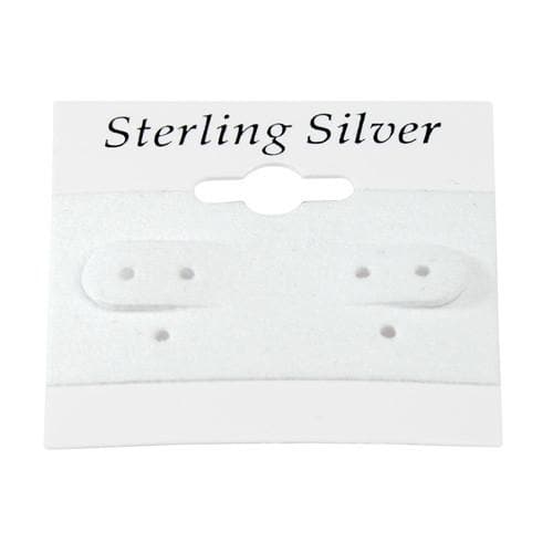 Earring Hanging Card with Sterling Silver-Nile Corp