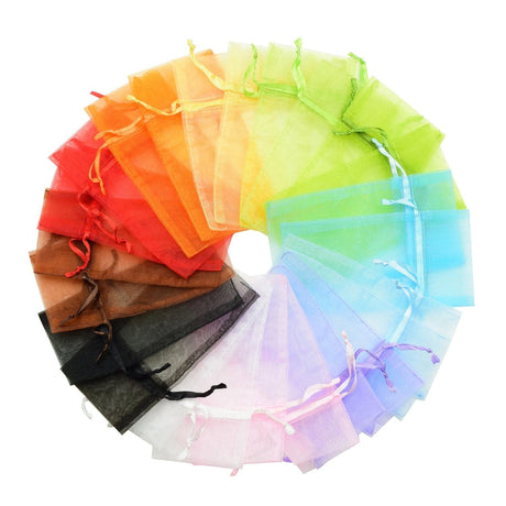 Organza Drawstring Pouches-Nile Corp