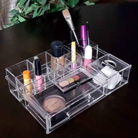 Luxury Acrylic Cosmetic Makeup Organizer -Nile Corp