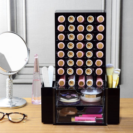 All in 1 Premium Acrylic Cosmetic Organizer -Nile Corp
