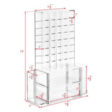 All in 1 Premium Acrylic Cosmetic Organizer -Nile Corp