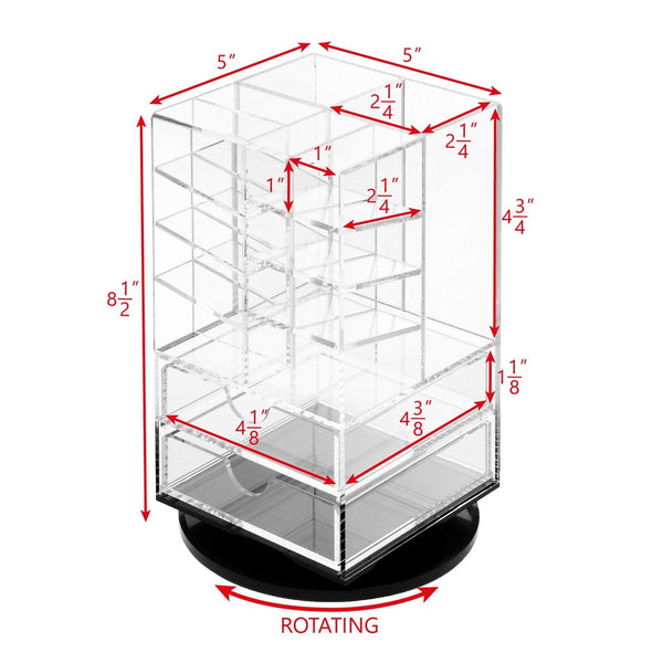 Acrylic Shelf Display with Lip