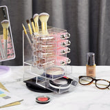 #COM1706 Acrylic Rotating Makeup Cosmetic Lipstick Lip Gloss Rack