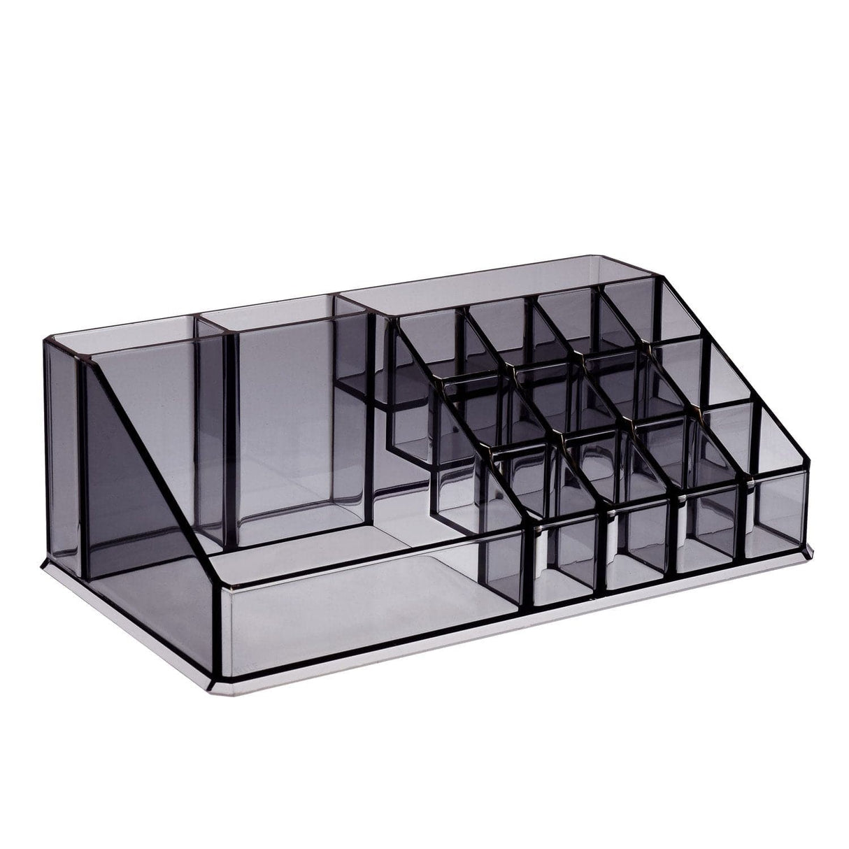 #COMS2915G Jewelry & Makeup Organizer, Translucent gray