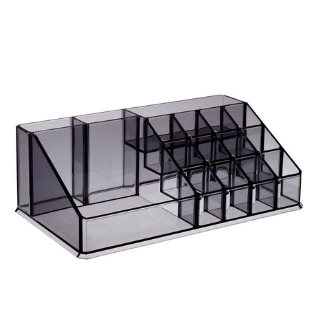 #COMS2915G Jewelry & Makeup Organizer, Translucent gray