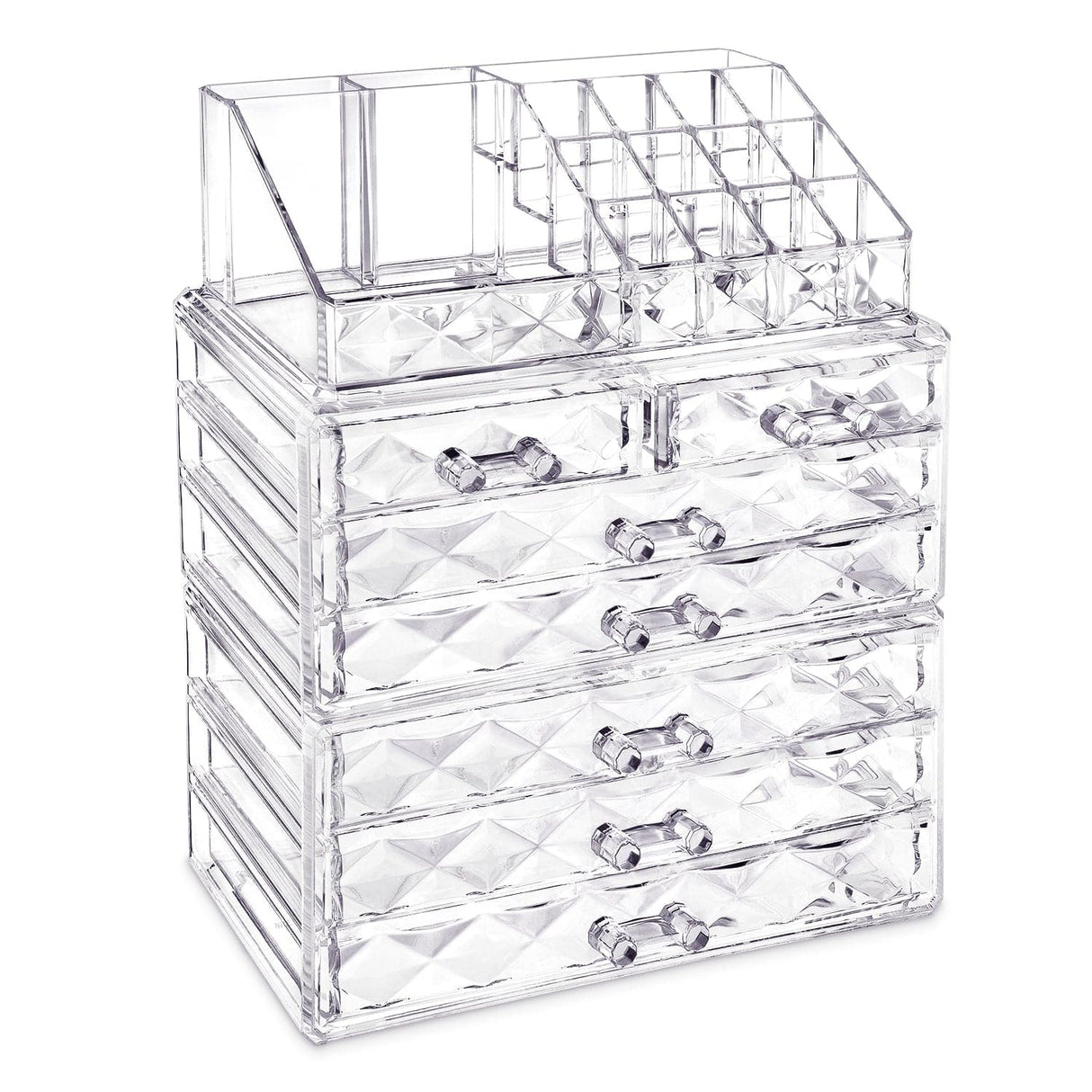 #COMS82460 Diamond Pattern Jewelry & Cosmetic Display Boxes