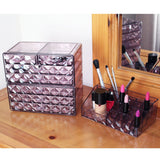 #COMS82460 Diamond Pattern Jewelry & Cosmetic Display Boxes