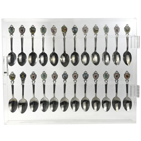 #COT1730 Premium Acrylic Souvenir Tea Spoon Display Case