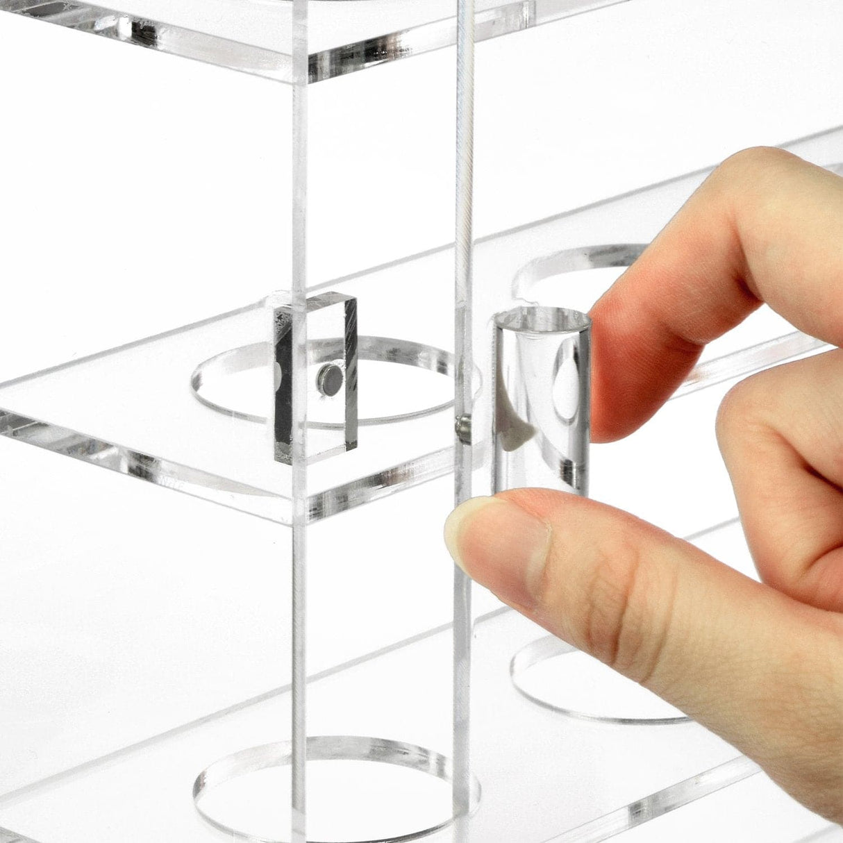 #COTG3020 Acrylic Mountable Display Case Cabinet for 20 Golf Balls